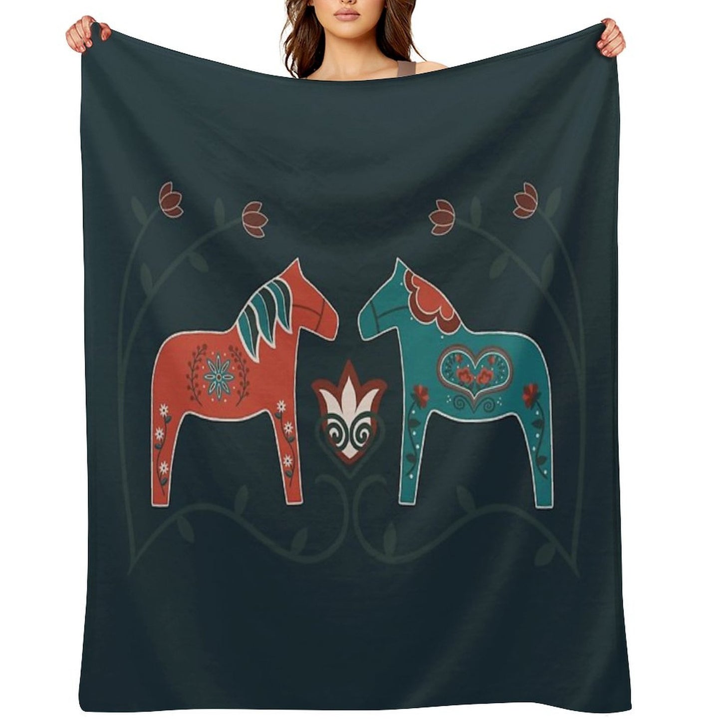 With Love From Malmö Compact Throw Blanket