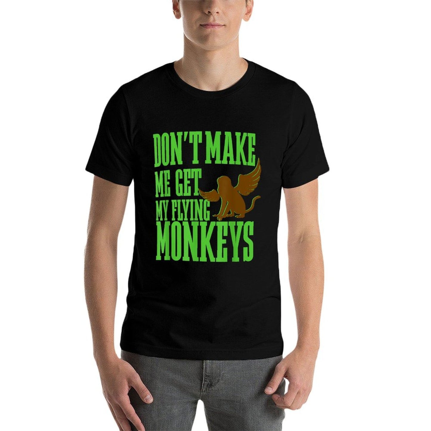 Wizard of OZ Wicked Witch Get My Flying Monkeys  Easy-care T-Shirt