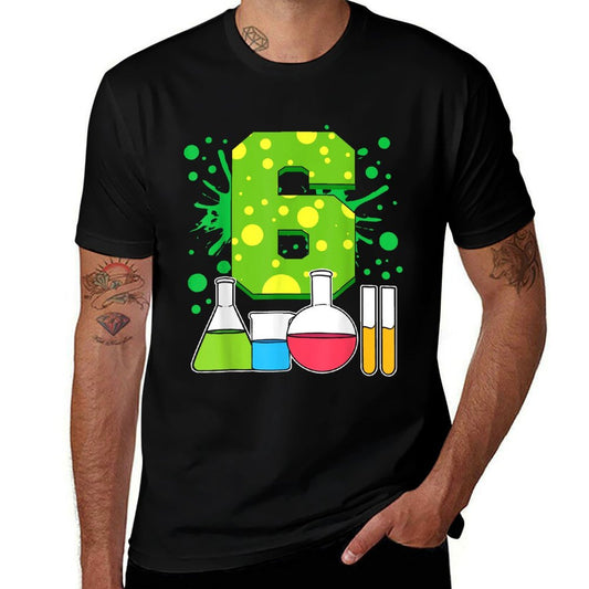 6th Birthday. 6 Years Old. Science Birthday  Breathable T-Shirt