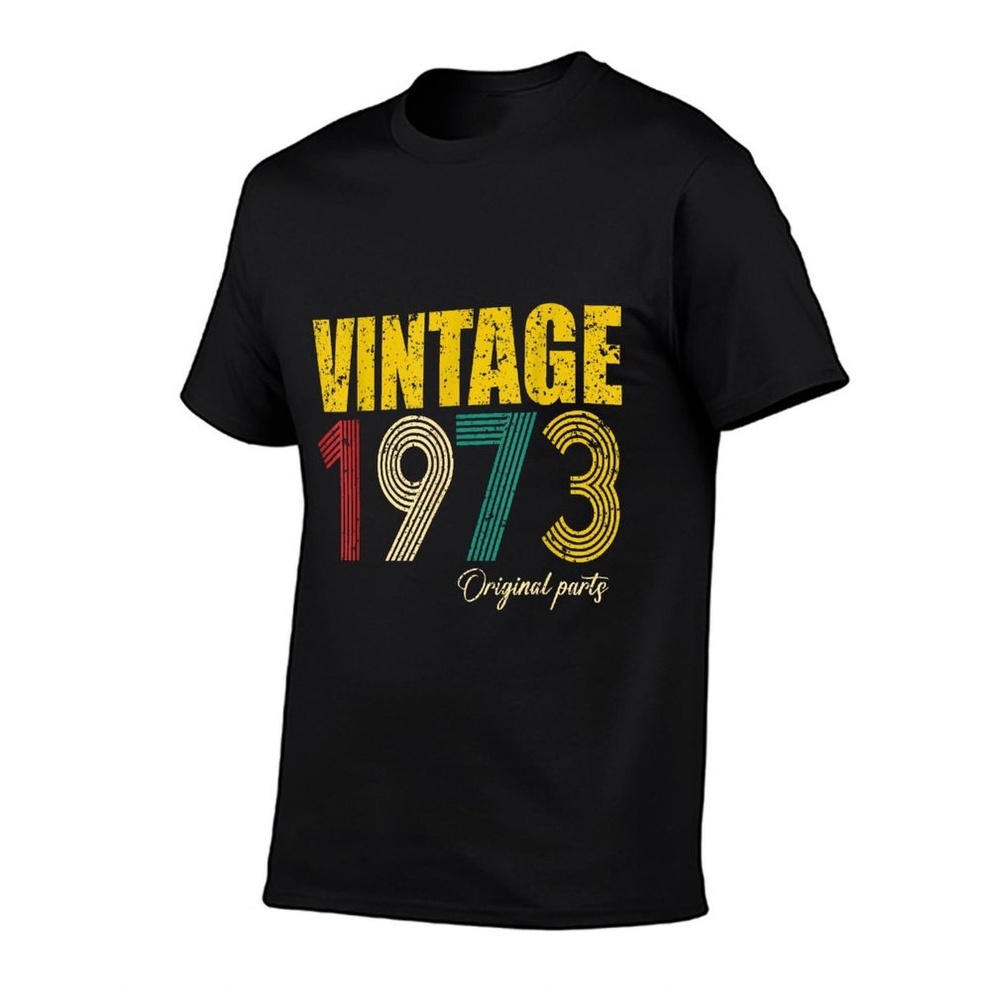 Vintage 1973 Original Parts 50th Birthday 50 Years Old Bday  Eco-friendly Material T-Shirt