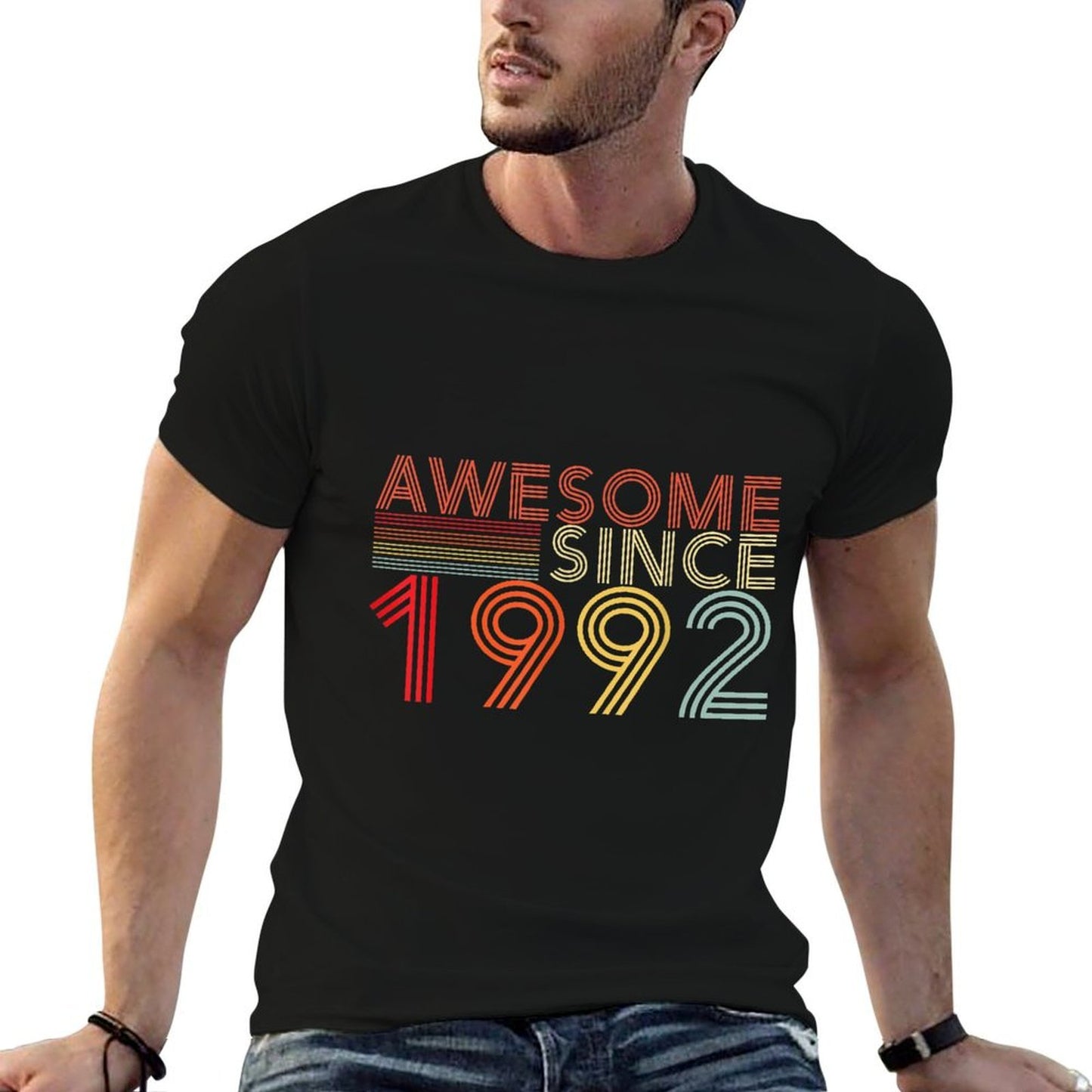 30 Birthday Decorations Men Women 1992 BDay 30th Birthday  Easy-care T-Shirt