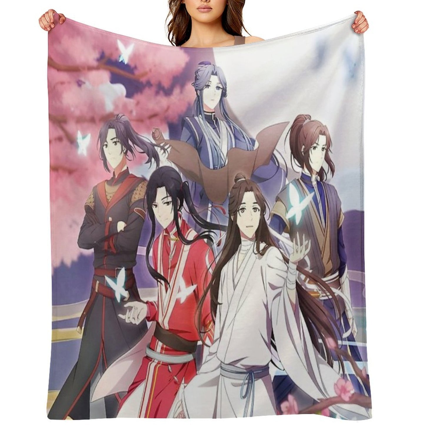 Heaven Official's Blessing - All in One Machine-washable Throw Blanket
