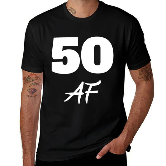 50 AF 50th Birthday  Wrinkle-resistant T-Shirt
