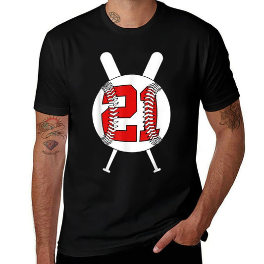 21 YEARS BASEBALL 21ST BIRTHDAY  Lightweight T-Shirt
