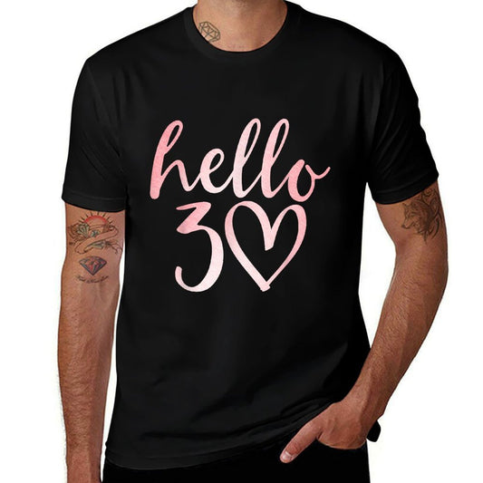 30th Birthday Hello Thirty Squad Gifts T  Odor-resistant T-Shirt