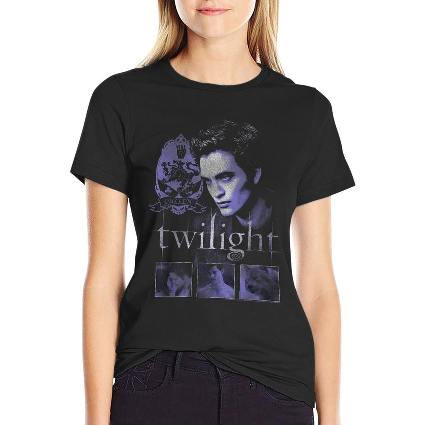 Twilight Edward And Icons  Vintage-inspired T-Shirt