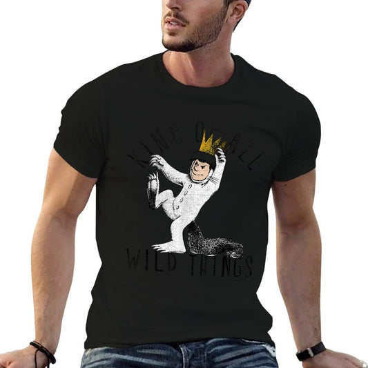 Where The Wild Things Are - King Of All Wild Things Max  Oversized Silhouette T-Shirt