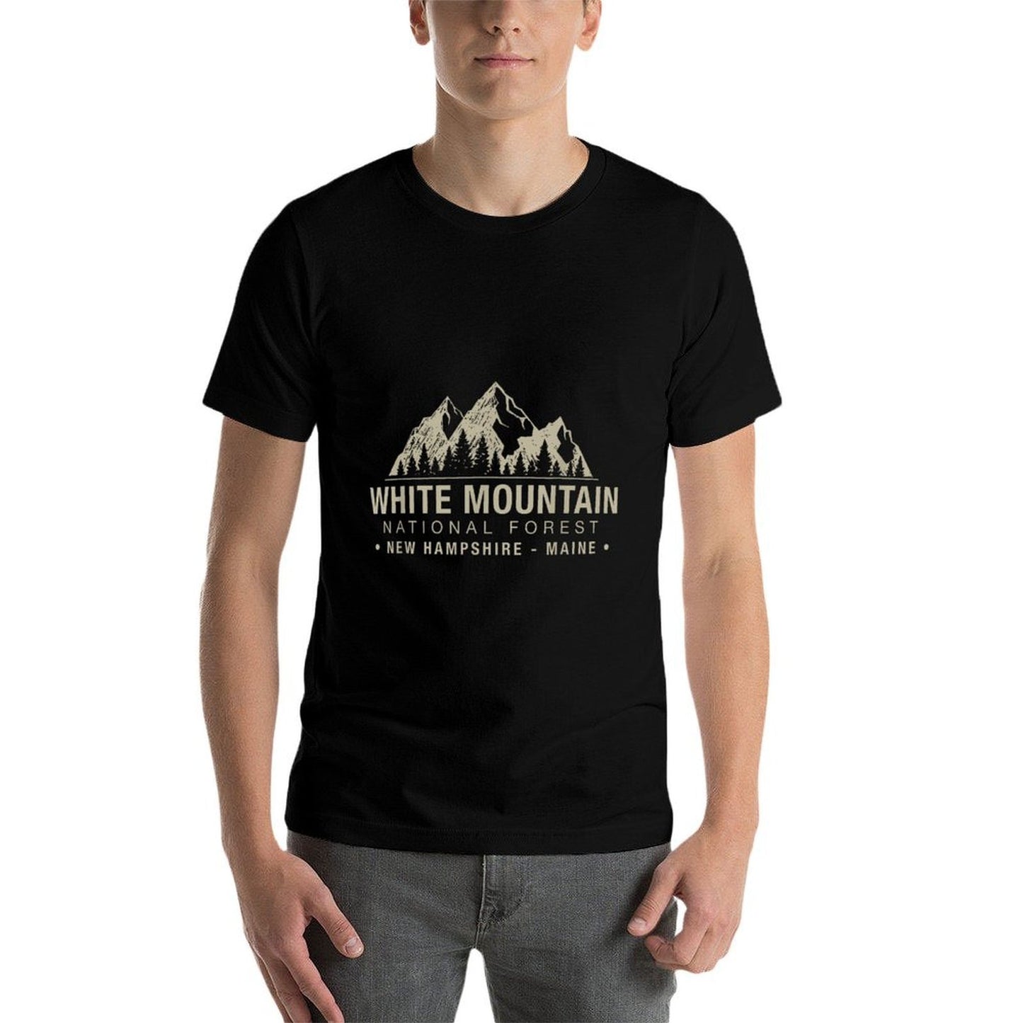 White Mountain National Forest New Hampshire Maine  Eco-friendly Material T-Shirt