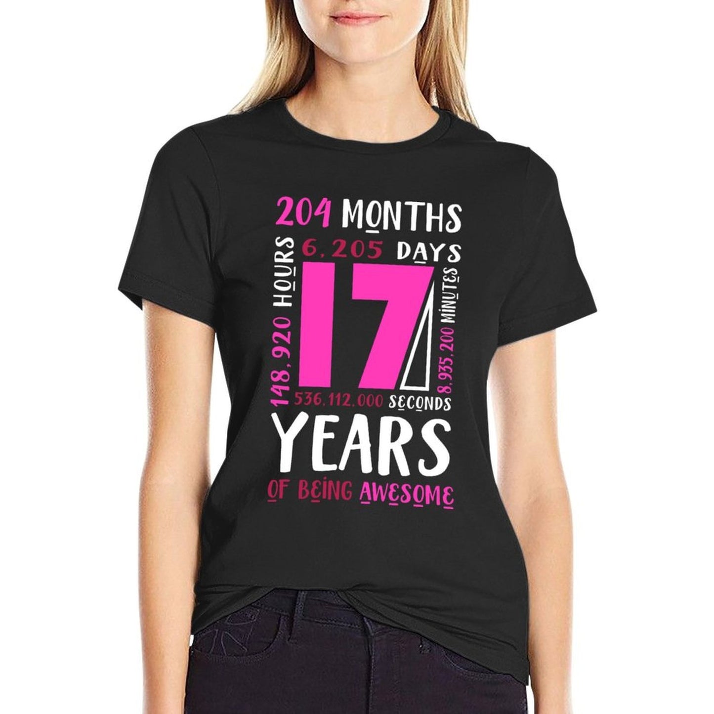 17th Birthday Daughter Niece Gifts 17 Year Old Girls  Quick-drying T-Shirt