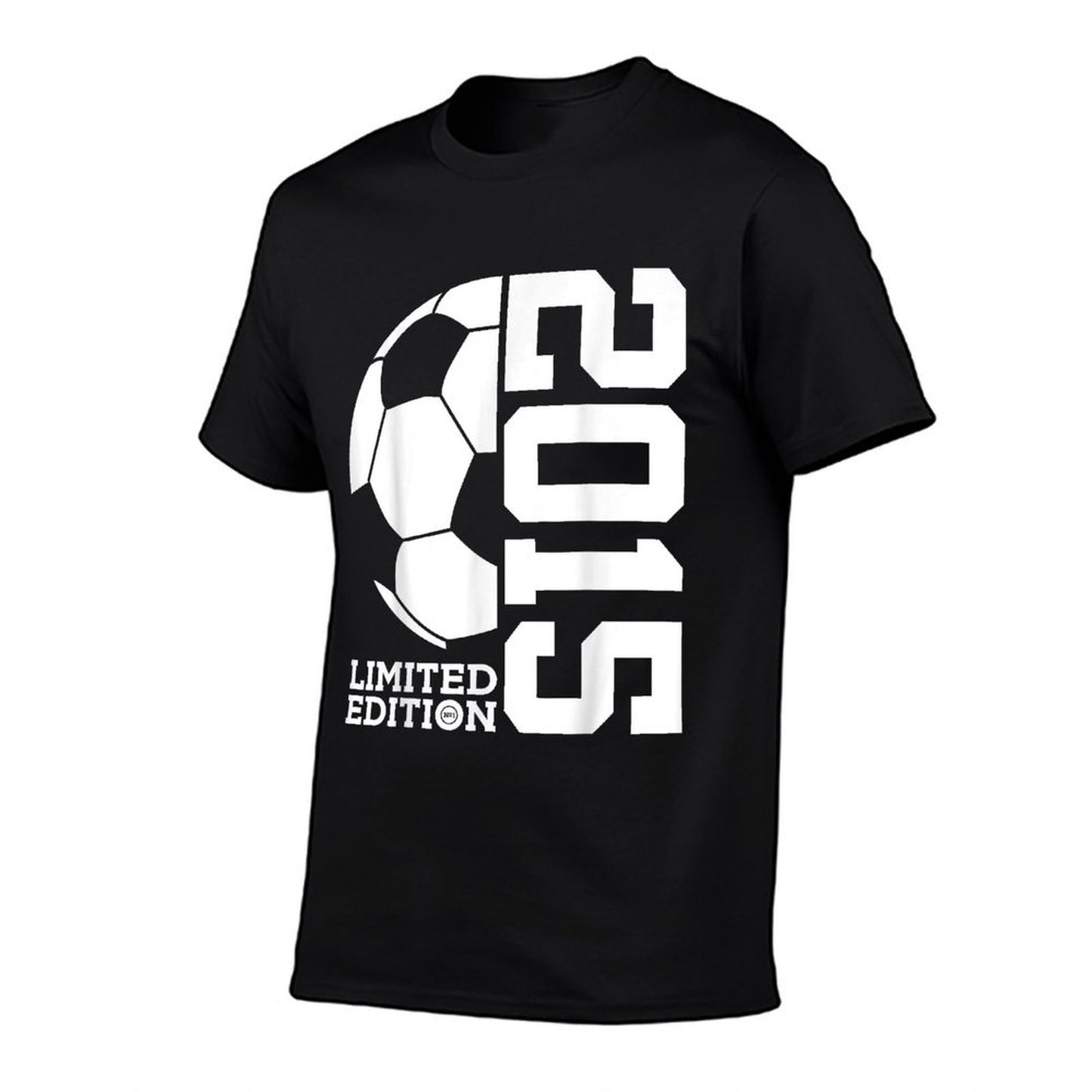 10th BIRTHDAY SOCCER LIMITED EDITION 2015  Ribbed Collar T-Shirt