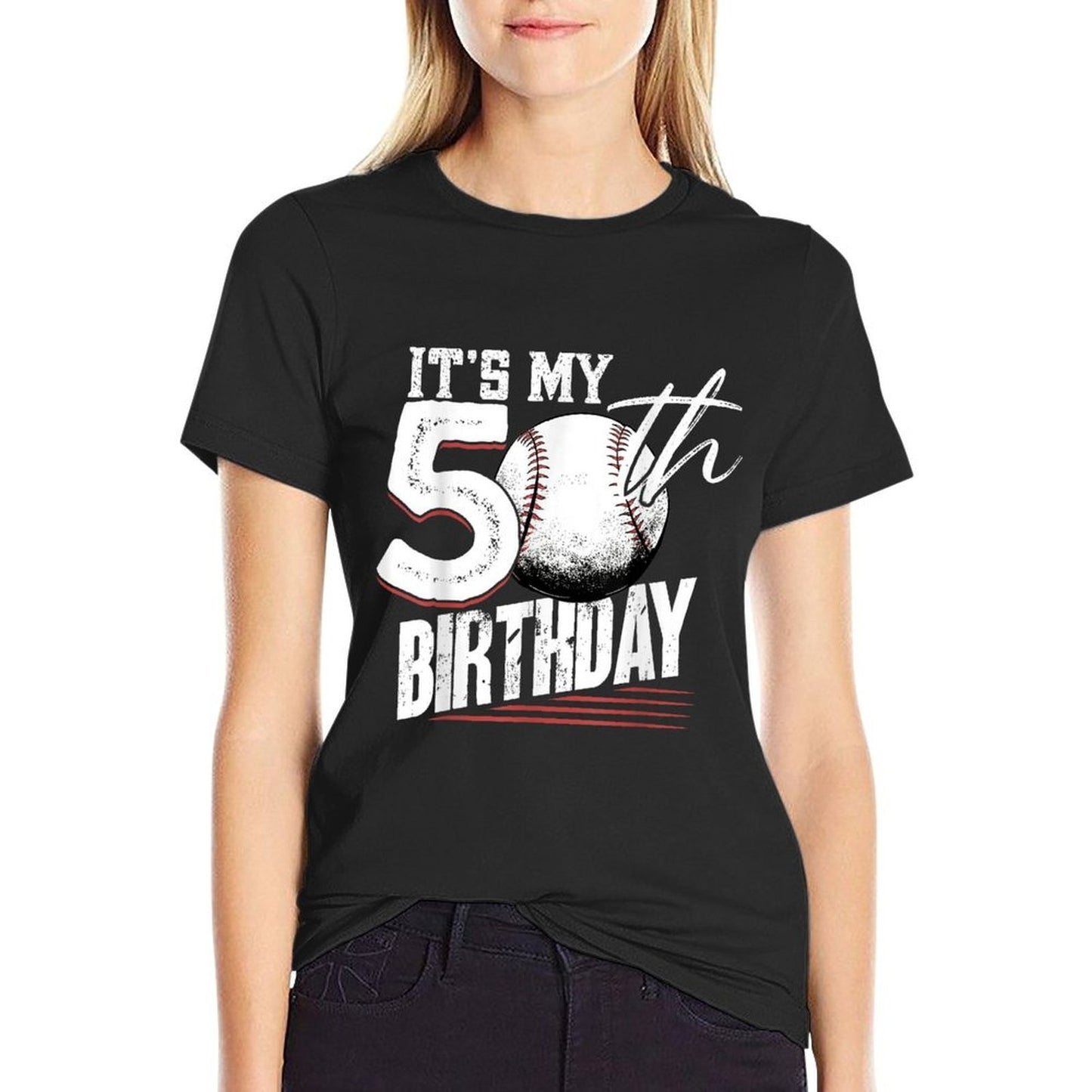 50 Years Old Vintage Baseball 50th Birthday Comfortable T-Shirt