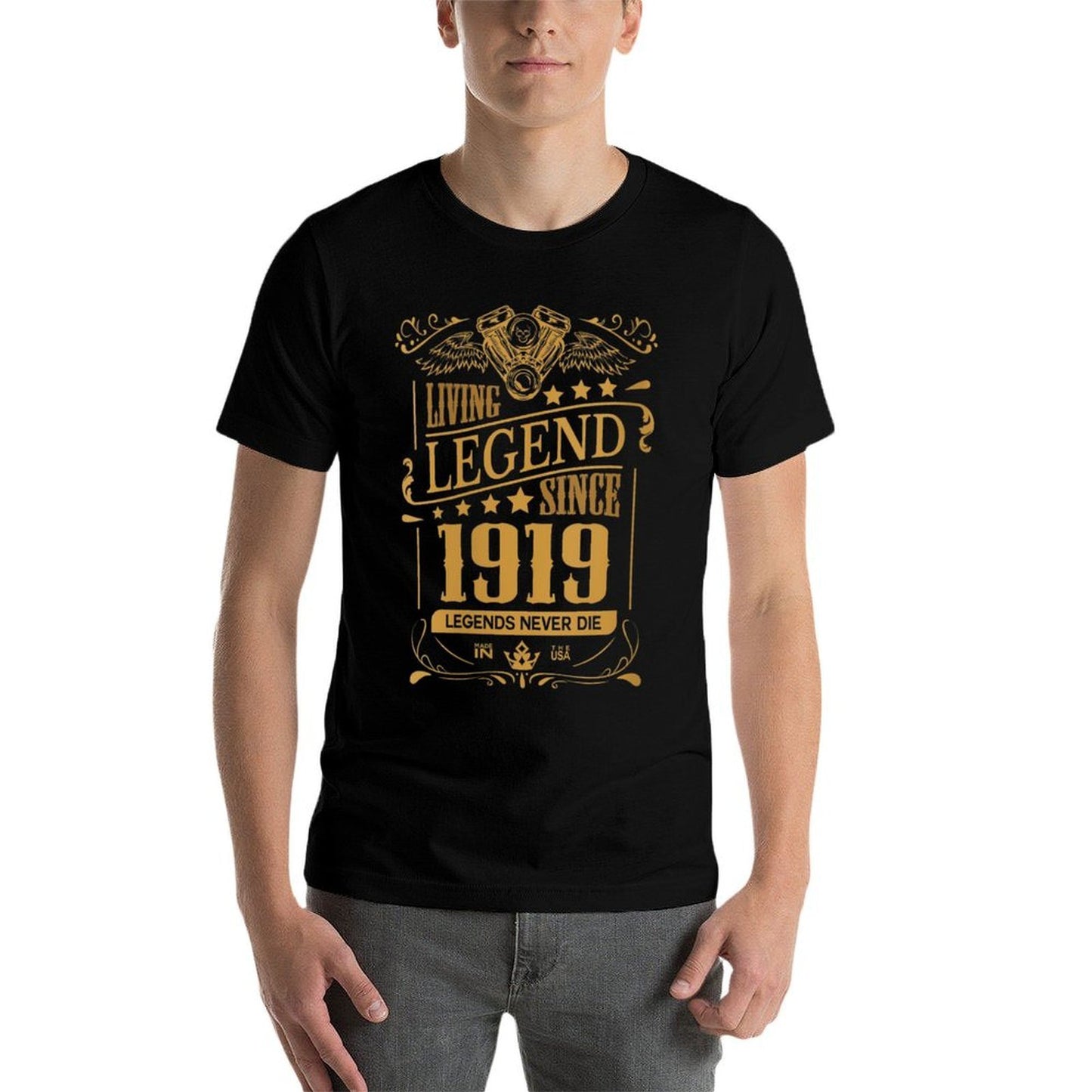 Womens 100th Birthday Gift Men Women Age 100 Grandpa Grandma  Lightweight T-Shirt