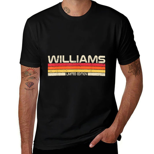 Williams Surname Birthday Family Reunion 80s 90s Sunset  Quick-drying T-Shirt