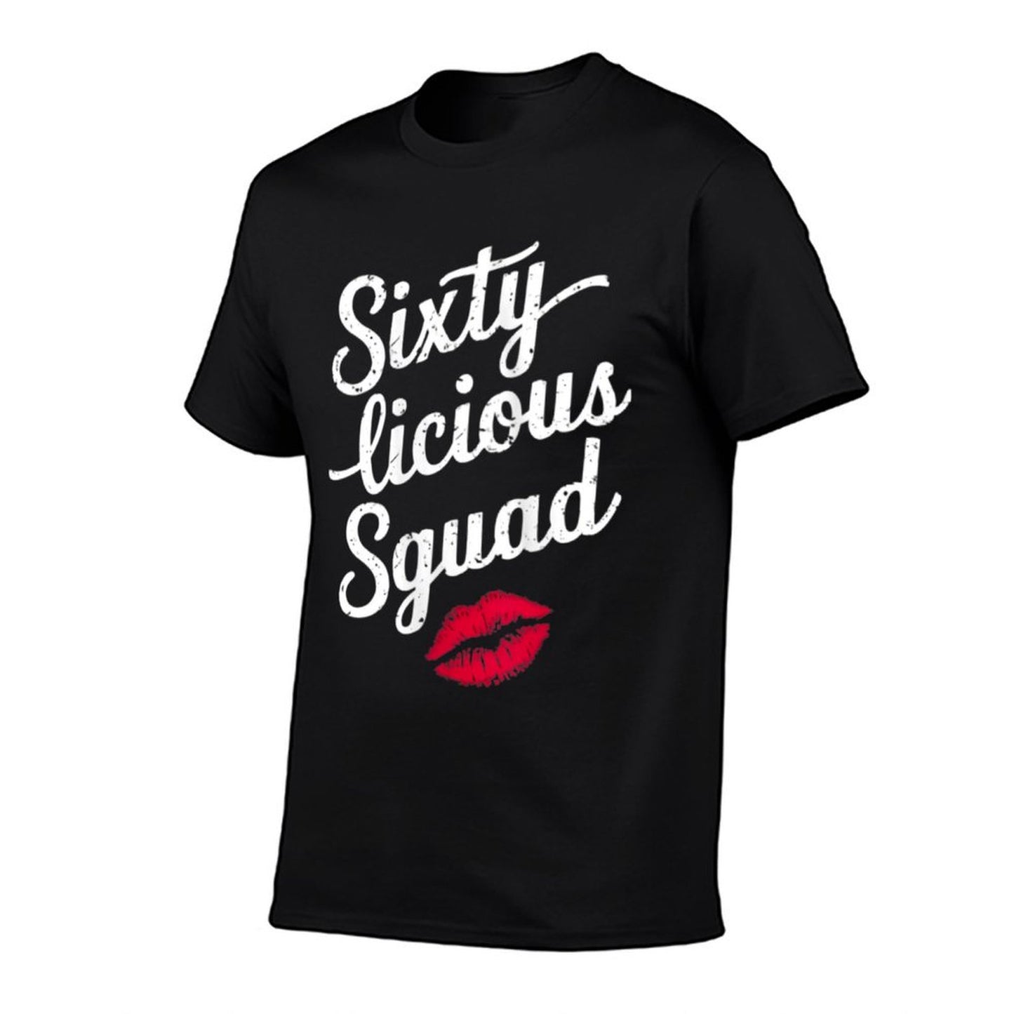 Womens Sixty-licious Squad Women 60th Birthday  Relaxed-fit T-Shirt