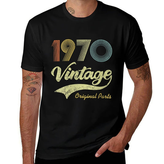 Womens 50 Years Old - Made in 1970 - Vintage 50th Birthday  Easy-care T-Shirt