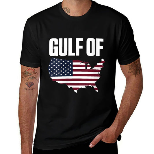 Womens Gulf of United States of America  Cotton T-Shirt