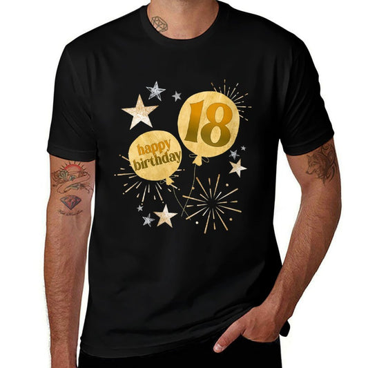 Womens Happy 18th Birthday 18 Year Old Birthday Gifts  Classic T-Shirt