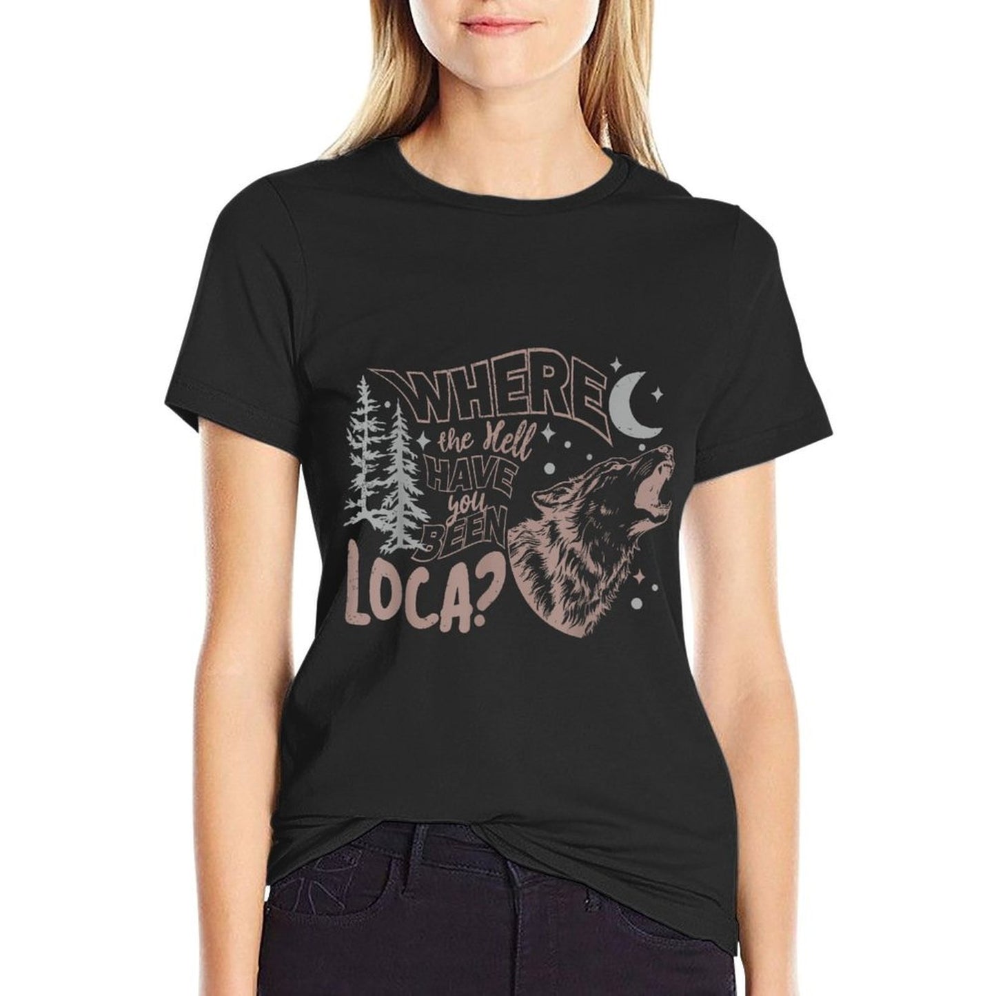 Where The Hell Have You Been Loca Meme Team Jacob Movies  Rolled Sleeves T-Shirt
