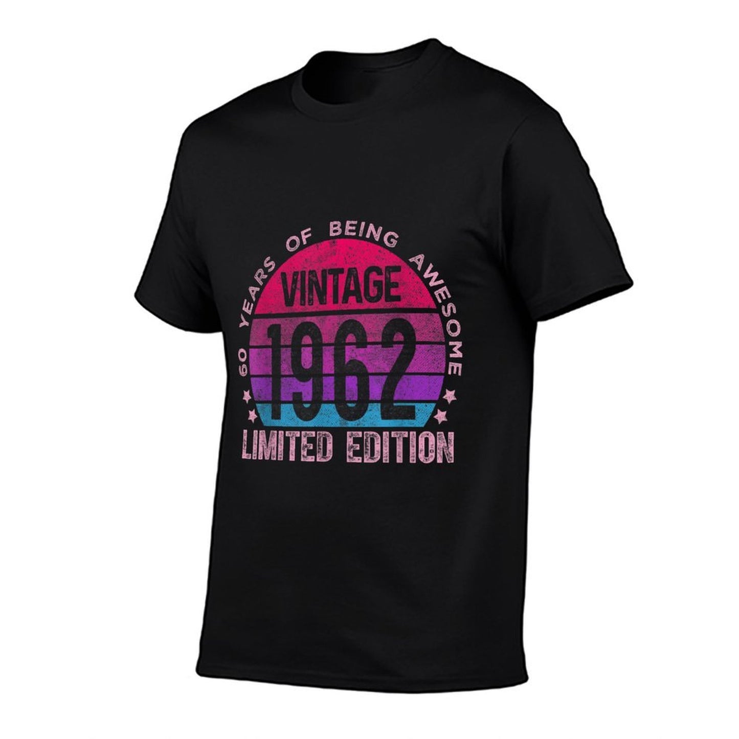 60 Year Old Gifts Vintage 1962 Limited Edition 60th Birthday  Relaxed-fit T-Shirt
