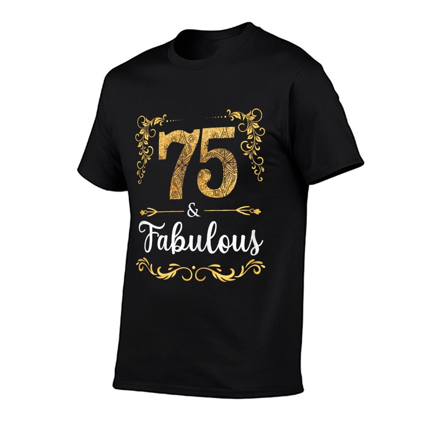 75th Birthday Sweet Women  Fabulous Since 1946  Summer-ready Fabric T-Shirt