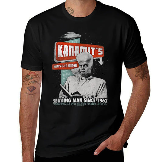 Twilight Zone Kanamit's Diner Comfortable T-Shirt