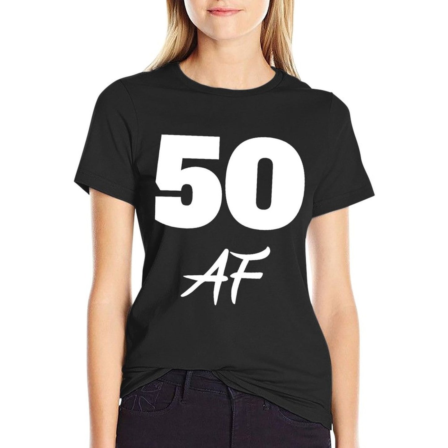 50 AF 50th Birthday  Wrinkle-resistant T-Shirt