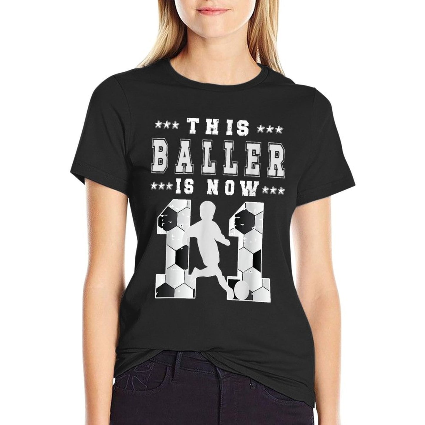 11th Birthday Soccer Boy Eleven Year Old Soccer Player  Soft T-Shirt