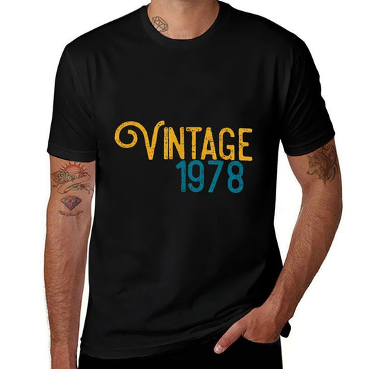 40th Birthday Gift Vintage 1978 T Gift Idea Men Women  Relaxed-fit T-Shirt