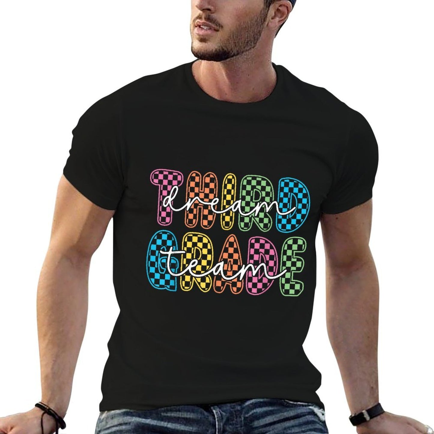 3rd Third Grade Dream Team Teachers First Day Back To School  Breathable T-Shirt