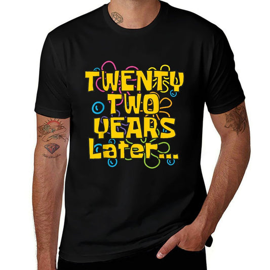 22 Years Old 22nd Birthday Funny Quote Birthday Party Meme  Oversized Silhouette T-Shirt