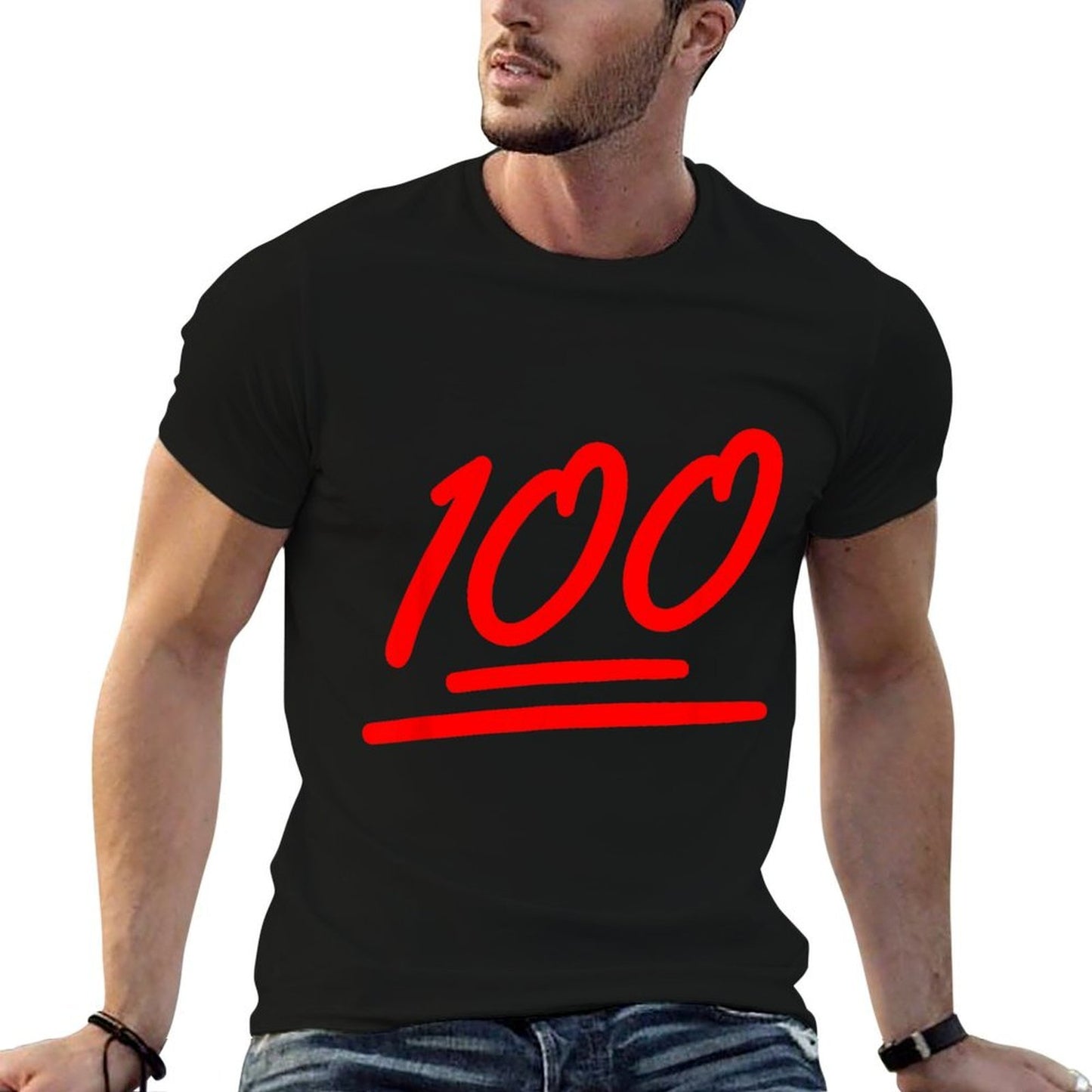 100 Emote Funny 100 Emoticon Art Cool Fun 100 Days Of School  Vintage-inspired T-Shirt