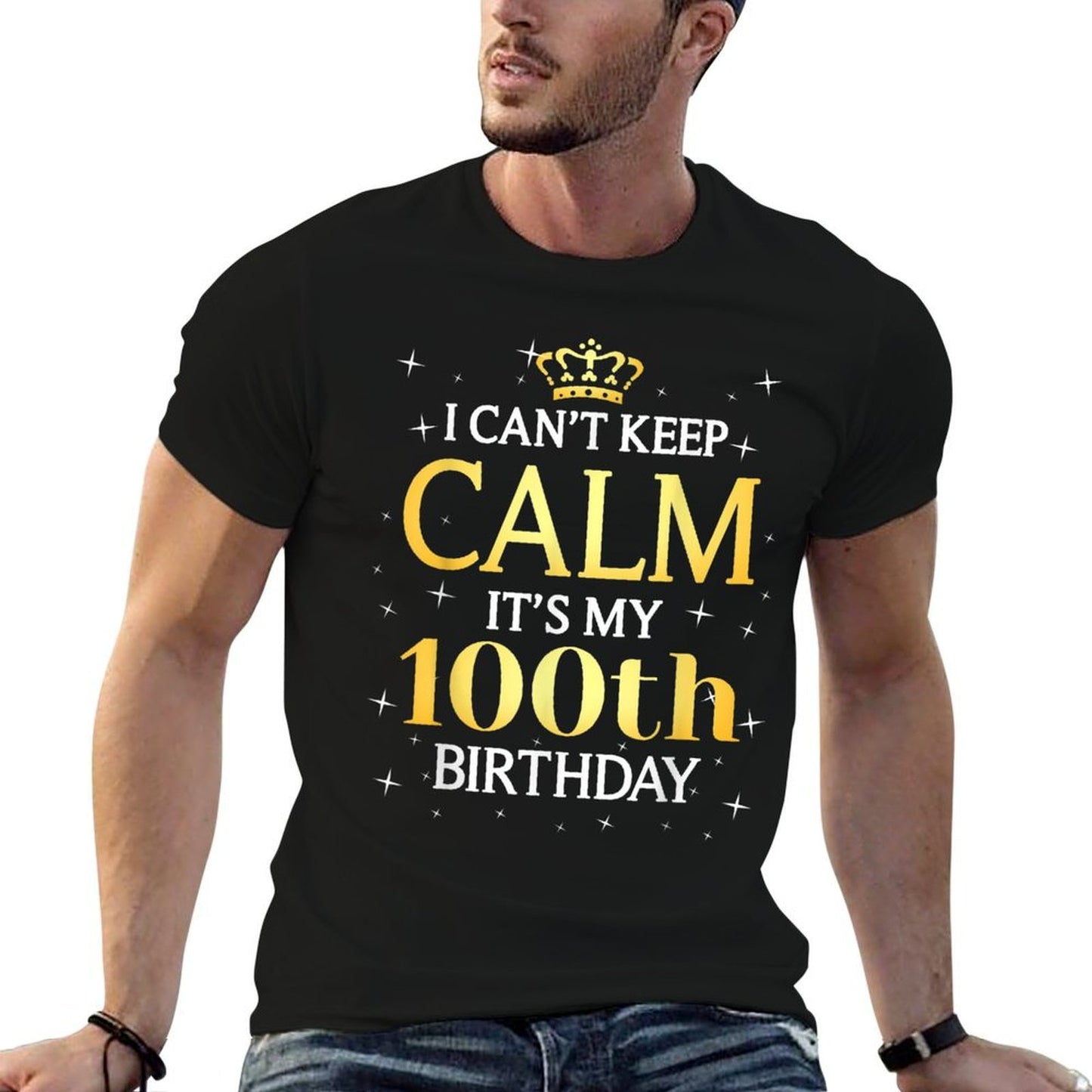 100 Year Old Men Women Birthday Gift It's My 100th Birthday Comfortable T-Shirt