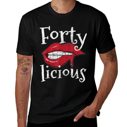 40th Birthday  Trendy Pattern T-Shirt