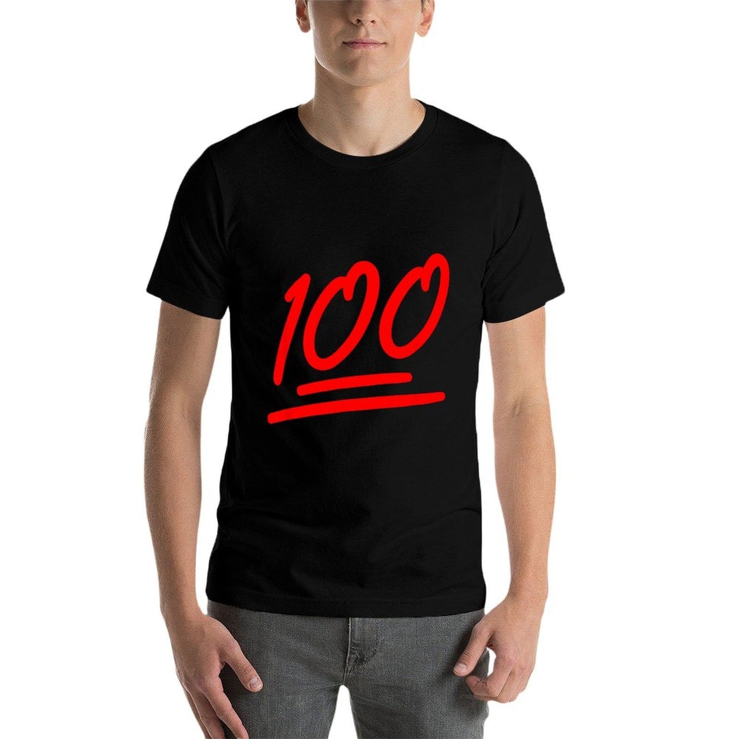 100 Emote Funny 100 Emoticon Art Cool Fun 100 Days Of School  Vintage-inspired T-Shirt