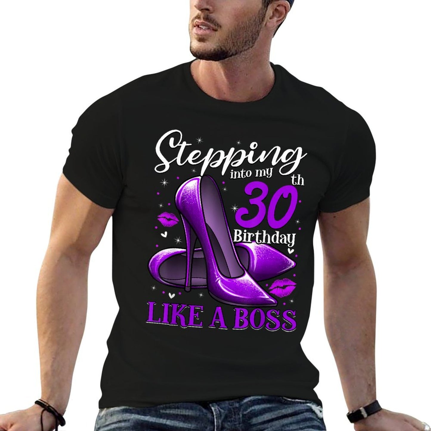 30 And Fabulous High Heels Stepping Into My 30th Birthday  Relaxed-fit T-Shirt