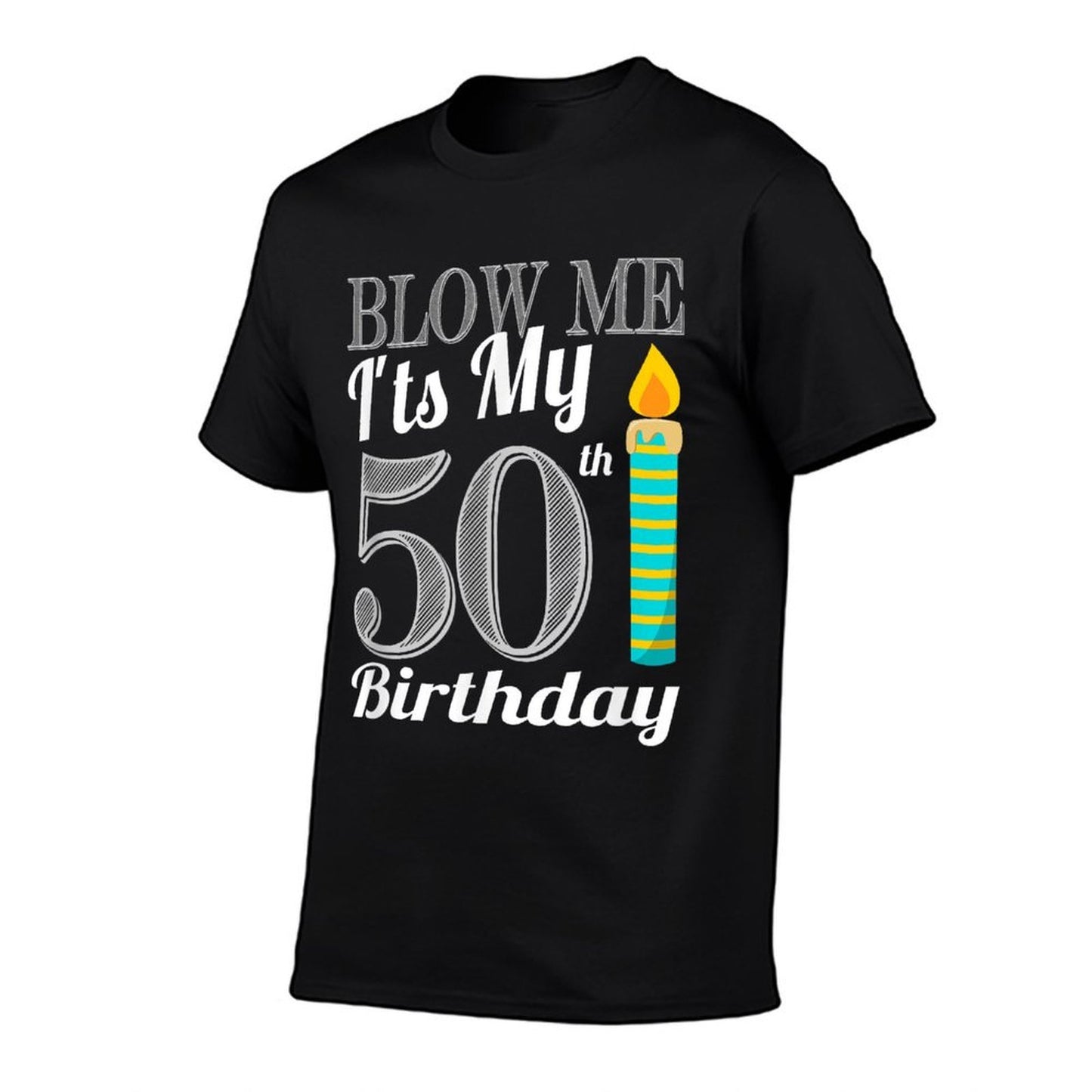 50th Birthday Funny 50 Years Old Gift  Tagless Design T-Shirt