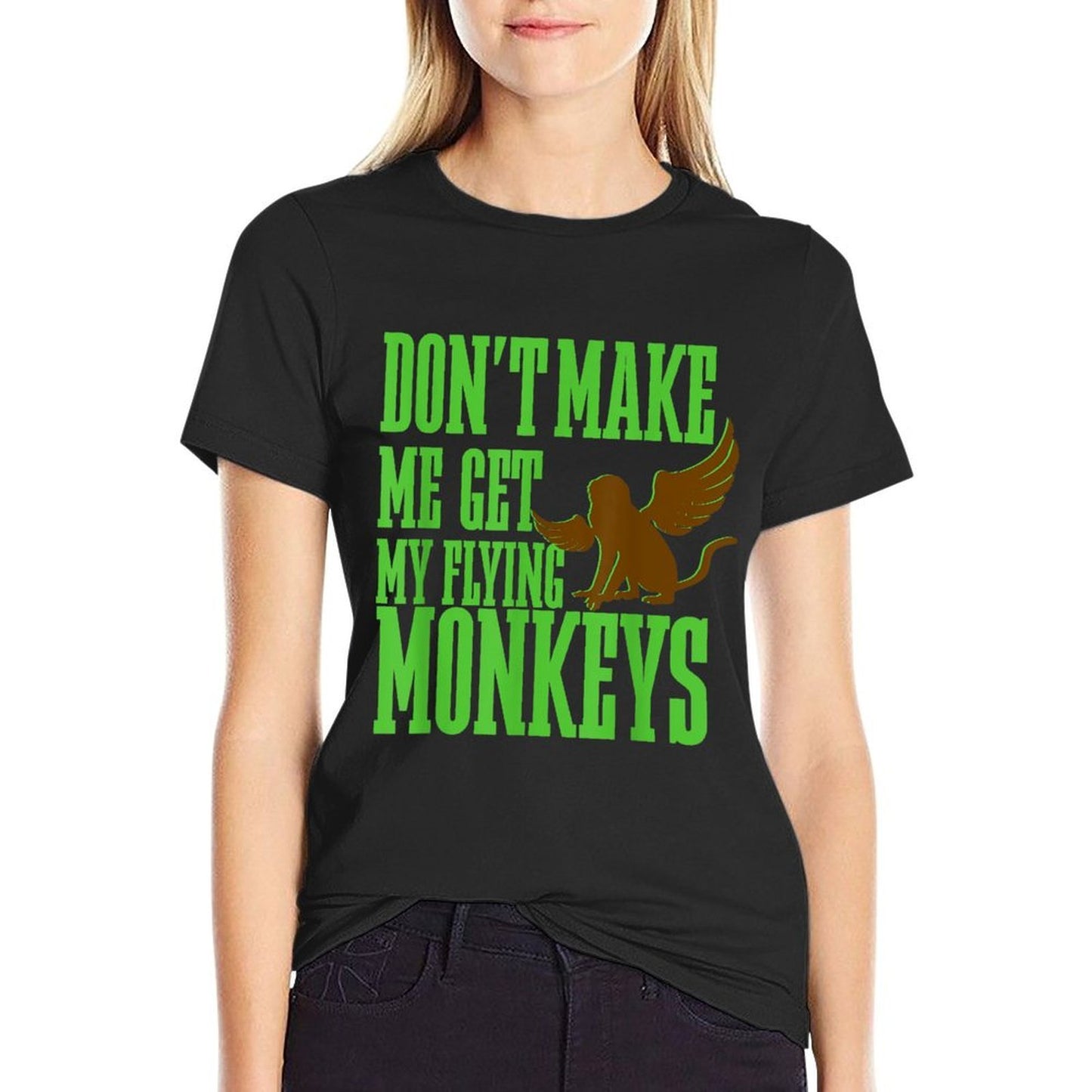 Wizard of OZ Wicked Witch Get My Flying Monkeys  Easy-care T-Shirt