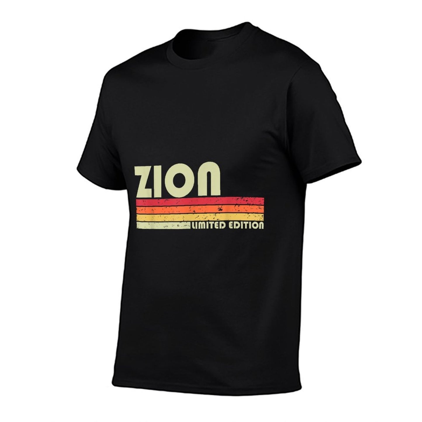 ZION Gift Name Personalized Funny Retro Vintage Birthday  Cotton T-Shirt