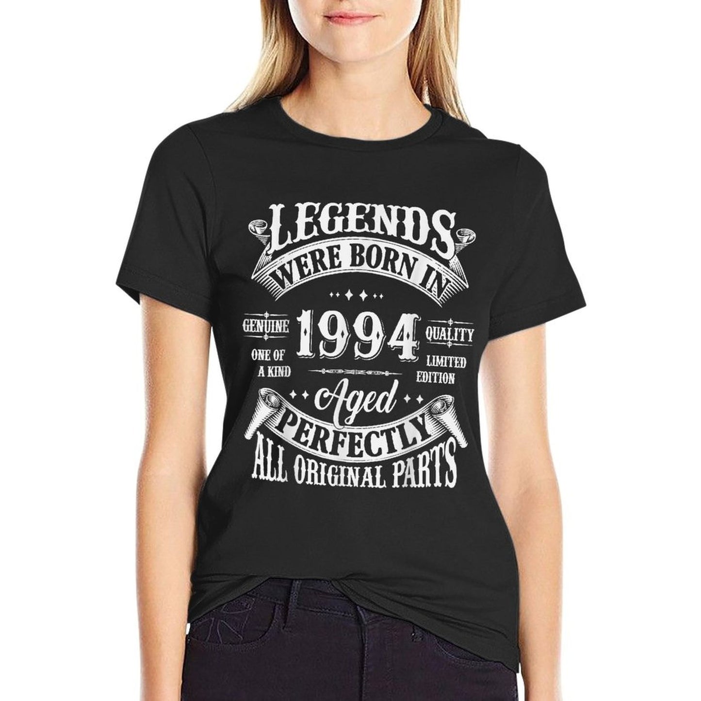 31st Birthday 31 Years Old Vintage Legends Born In 1994  Cotton T-Shirt