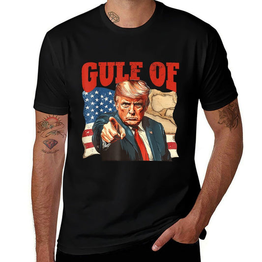 Welcome To America's Gulf, Funny Trump America's Gulf  Trendy Pattern T-Shirt