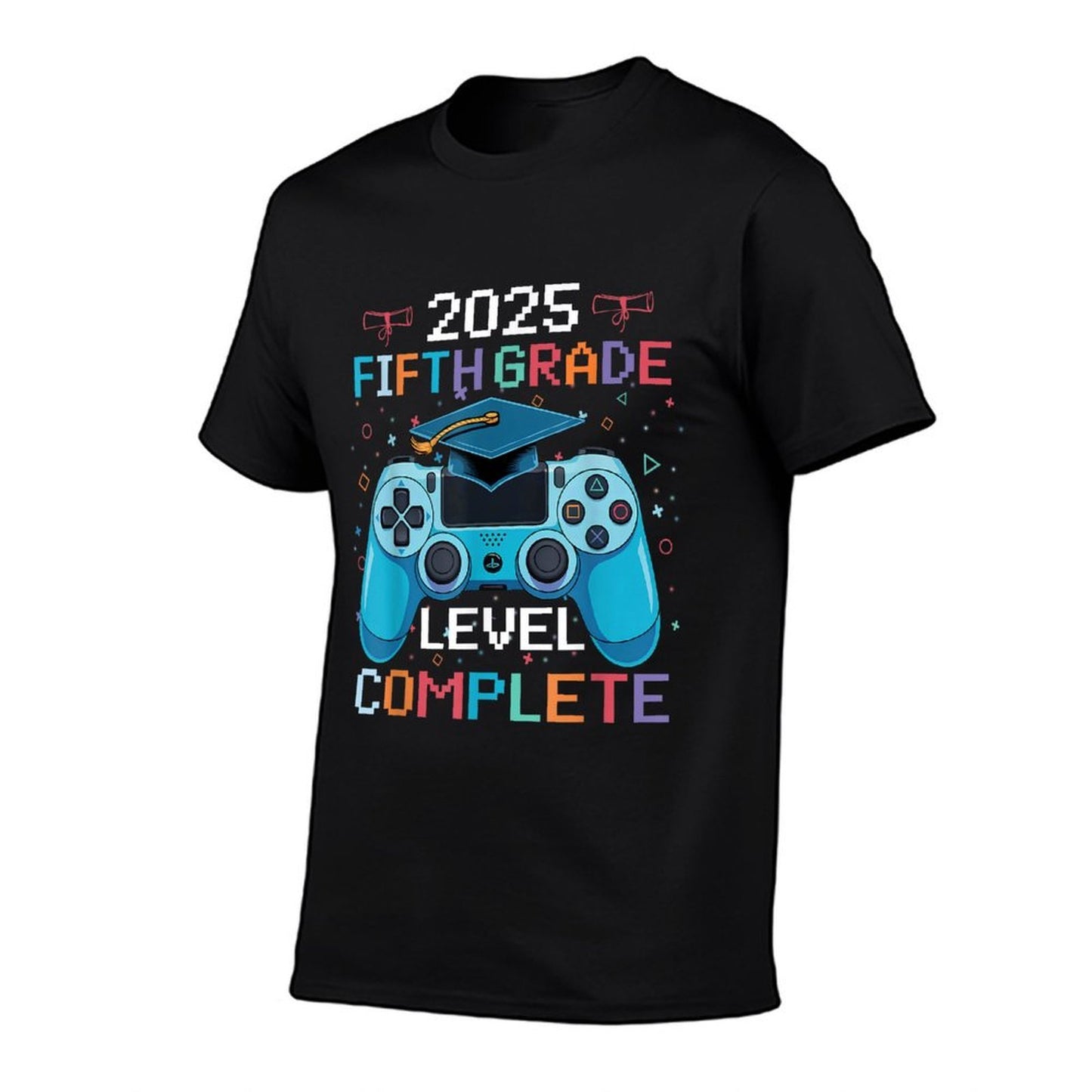 5th Grade Level Complete Video Gamer Boy Graduation  Affordable Price T-Shirt