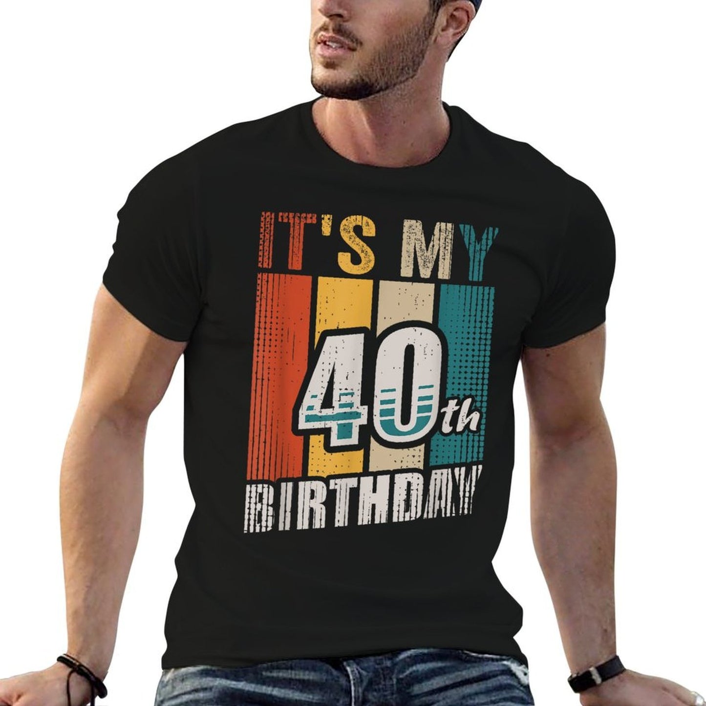 Vintage It's My 40th Birthday  Cotton T-Shirt