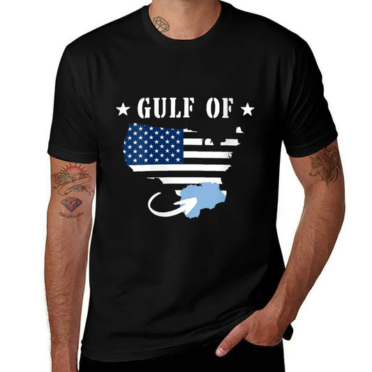 Womens Gulf of US America Map Location  Moisture-wicking T-Shirt