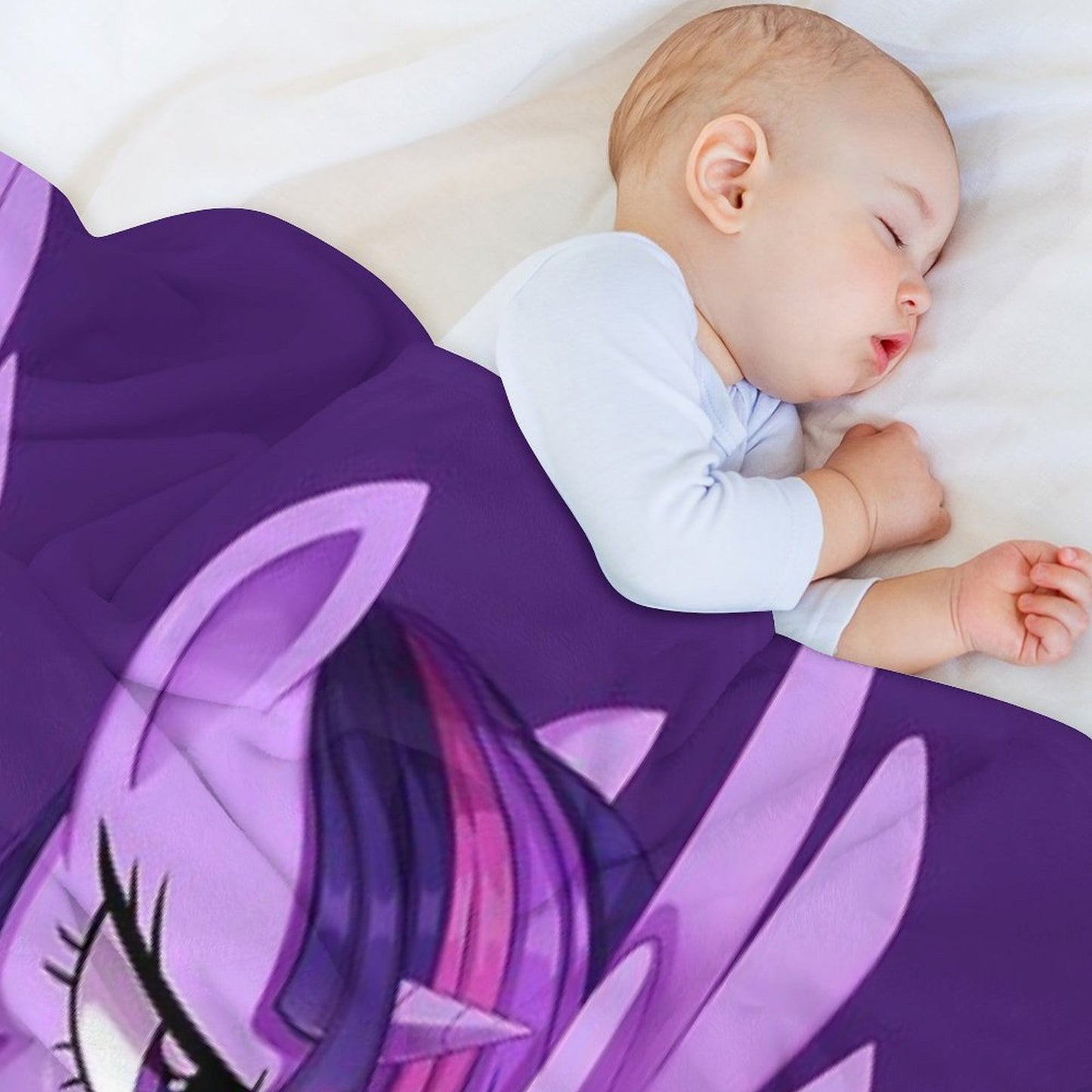 Twilight Sparkle Machine-washable Throw Blanket